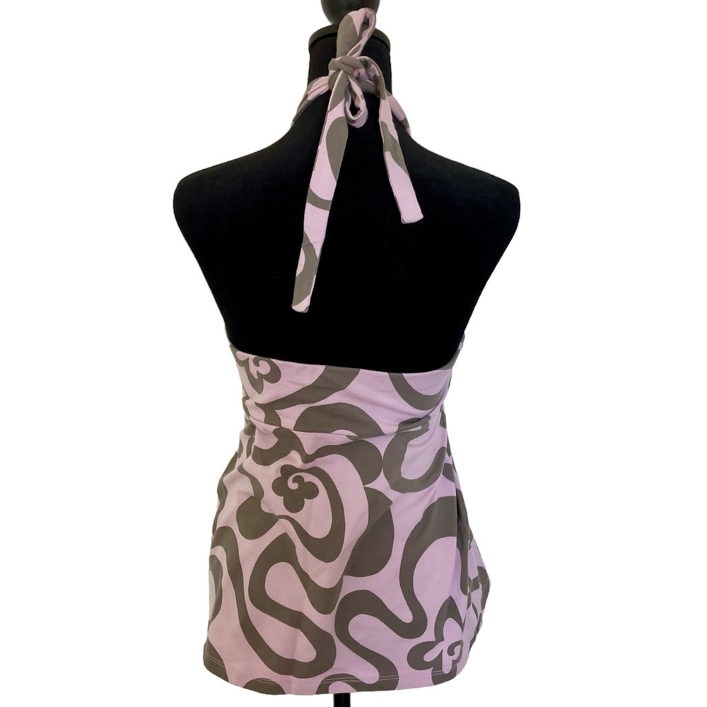 Vintage Tommy Bahama Purple Halter Top Y2K Size Small​​​ - Picture 6 of 8